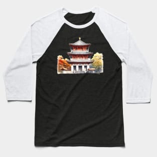 Beautiful Imperial Temple Scenery Baseball T-Shirt